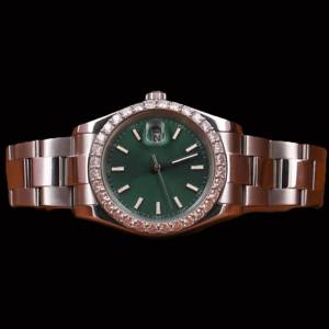 Nuevo Reloj de Pulsera de Lujo Personalizado con Diamantes Moissanite, Estilo Hip Hop, Solo Bisel, Alta Calidad, 2026, Unisex - Product Image 1