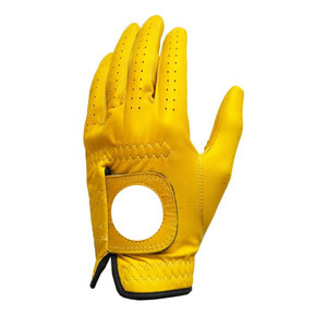 Guantes de Golf Unisex de Hermosos Colores, Agarre Profesional, Transpirables, Cómodos, de Cuero Genuino, Duraderos, Longitud Regular - Product Image 3
