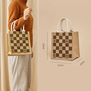 Bolsa de Yute para Almuerzo y Lonchera Personalizada en Tamaño y Color para Exportación - Product Image 4