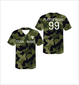 Camiseta de Béisbol Sublimada Personalizada con Patrón de Plantas Rojas y Blancas, Manga Corta, Transpirable, de Poliéster, para Hombre, con Nombre del Equipo y Número 99 del Jugador - Product Image 3