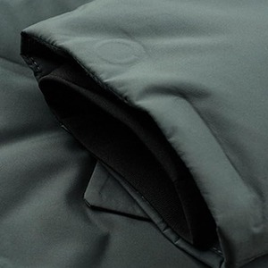 Wholesale Custom Casual Men's Hooded Spring Coated <b>Waterproof</b> Quick-drying Breathable Eco-Friendly <b>Padded</b> Quilted Outdoor Front - Product Image 3