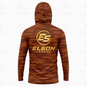 เสื้อกันแดดแบบใหม่ปี 2026 รุ่นพกพาสะดวกสำหรับผู้ชาย แห้งเร็ว ป้องกันแสงแดด พร้อมฮู้ดและหน้ากากลายพราง สำหรับตกปลา - Product Image 2