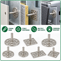 Bonding Fastener with Pin Perforated Base Adhesive Mount Pin for Composite Panel and Industrial Assembly OEM
