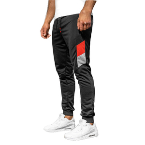Pantalones de trabajo de cintura alta para hombre, pantalones rectos para otoño, pantalones deportivos para hombre, hechos en Pakistán. - Product Image 4