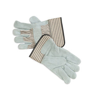 Guantes de Trabajo de Cuero Dividido del Fabricante, Resistentes al Aceite, Anti-químicos, Antideslizantes, Duraderos, Sin Silicona, Protección - Product Image 2