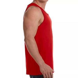 Camisetas sin mangas deportivas de secado rápido para hombre, ajustadas, para entrenamiento y running, modelo 2026 OEM, chaleco de algodón para hombre, venta al por mayor. - Product Image 3