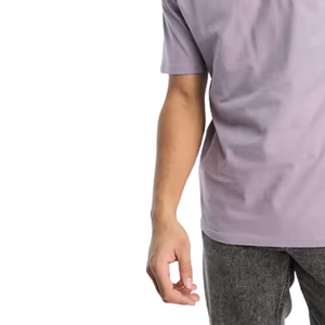 Camiseta Casual de Cuello Redondo y Manga Corta para Hombre, 100% Algodón, Tejido de Punto, Básica, Lisa, Corte Regular, para Otoño, Uso Diario, Estilo Urbano - Product Image 5