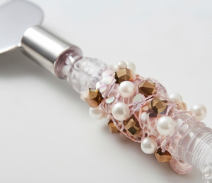 Serveur de gâteau de luxe avec poignée en perles Ustensile de coupe de gâteau élégant et fonctionnel idéal pour la cuisson au quotidien - Product Image 3