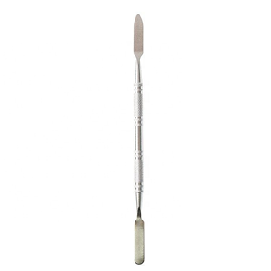 Herramienta Profesional de Manicura y Pedicura, Empujador de Cutículas de Acero Inoxidable de Doble Punta, Raspador de Uñas de Color Personalizado, Venta al Por Mayor - Product Image 1