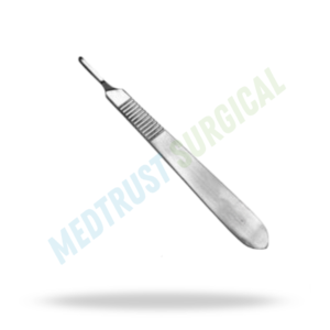 Scalpel Handle #3 Standard 16cm Neuro Spine Surgical Instrument Stainless Steel Blade <b>Holder</b> Surgical Use - Product Image 4