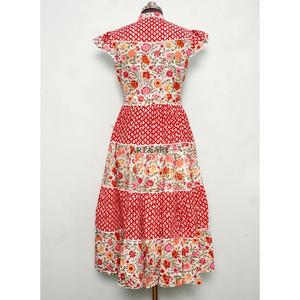 Robe d'été en coton indien à imprimé numérique pour femme, tenue de plage, tunique indienne ethnique, robe maxi, silhouette en A, robe décontractée - Product Image 6