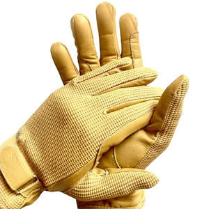 Gants d'équitation en cuir unisexe respirants à demi-doigts pour l'été, haute qualité, vente en gros, logo personnalisé, pour chevaux - Nouveauté très demandée - Product Image 6