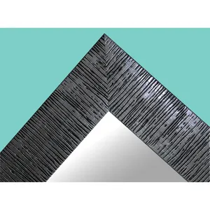 Miroir mural en métal fait main de qualité supérieure, miroir décoratif contemporain de luxe pour la maison, le bureau, la chambre, l'entrée, le couloir - Product Image 4