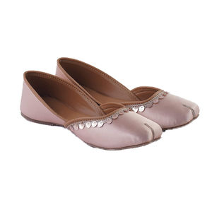 Zapatos Khussa Jutti de Yute Hechos a Mano para Mujer con Bordado Personalizado y Suela Antideslizante - Product Image 5