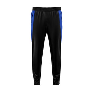 2026 Wholesale Men's <b>Blue</b> Black Color Blocking Custom Tracksuit Full Sleeve Half-Zip Sporty Joggers Set Quick Dry Autumn Wear - Product Image 5