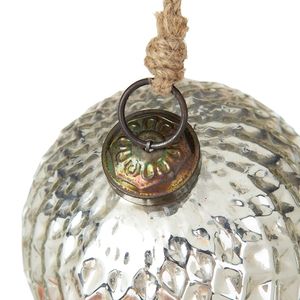 D5.1 Set di 4 ornamenti di vetro della palla di Natale appesi decorazioni Decorative per festa albero per natale e feste - Product Image 5