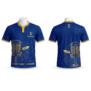 Maillot de Disc Golf Personnalisé avec Logo, Anti-humidité, Respirant, Tenue d'Équipe pour Entraînement, Compétition, Match, Léger, Fabrication OEM/ODM - Product Image 1