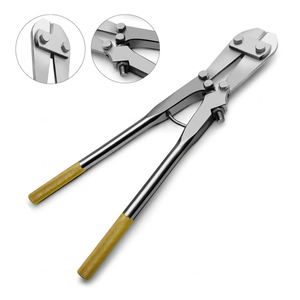 Ciseaux à fils orthopédiques Kirschner et Steinmann P3-607, 57 cm, instrument chirurgical manuel, ensemble certifié CE Classe I - Product Image 1