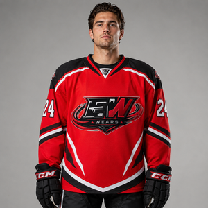 Maillot de hockey sur glace haut de gamme conçu avec un tissu respirant, confort léger et durabilité longue durée pour chaque match et entraînement. - Product Image 1