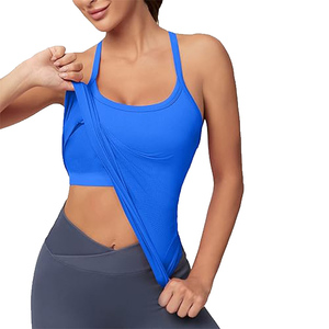 Camiseta de Tirantes Personalizada para Mujer, de Algodón y Fibra de Bambú, para Gimnasio, Fitness, Entrenamiento, Diseño Transpirable Informal para Fisicoculturismo - Product Image 1