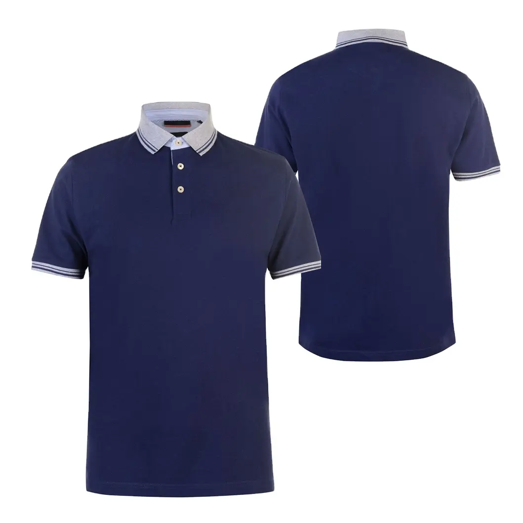 Polo Shirts For Men Stylish Latest Design 2021 White Blue Psycho Bunny Volswegen Soccer Polo Men Polo T-shirts Wholesale OEM