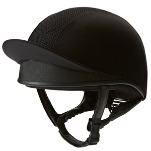 Housse de casque d'équitation personnalisée en acier inoxydable de haute qualité, unisexe, avec double visière, fabriquée au Pakistan - Product Image 1