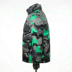 Chaqueta de Plumón Formal para Hombre, Diseño Personalizado, Acolchada, con Capucha, Estilo Bomber, Impermeable, Resistente al Viento, Ecológica, Premium, Cálida para Invierno - Product Image 2