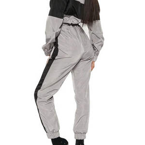 Conjuntos Deportivos para Mujer, Tela de Nailon de Alta Elasticidad, Sudaderas con Capucha y Pantalones Deportivos, Ropa Deportiva Urbana, Conjuntos de Yoga de 2 Piezas - Product Image 3