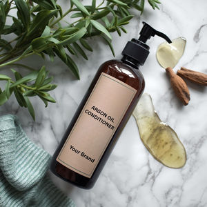 Moisturizing Lightweight Argan Oil Conditioner Dispenser <b>Bottle</b> OEM ODM Factory Supply Hair Care Product <b>100</b> <b>ML</b> - Product Image 4