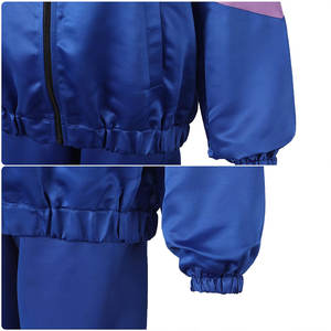 Ensemble de survêtement coupe-vent léger pour femme avec poignets et ceinture élastiques – Prix de gros - Product Image 4