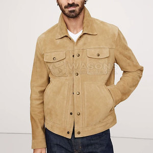 เสื้อแจ็คเก็ตทรัคเกอร์ผู้ชาย Explorer น้ำหนักเบา นุ่มสบาย เหมาะสำหรับการเดินทาง สวมใส่ได้ทุกวัน สไตล์สตรีทแฟชั่น - Product Image 3