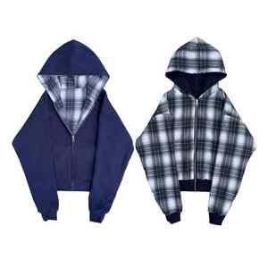 เสื้อฮู้ดดี้ผ้าฟลีซคอตตอน 100% สำหรับทุกเพศ สวมใส่สบาย อุ่น ระบายอากาศได้ดี เหมาะสำหรับใส่ลำลองหรือสตรีทแวร์ในฤดูหนาว - Product Image 1