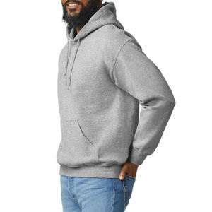 Sudadera con Capucha de Alta Calidad para Hombre, Bordado Frontal, Diseño Estampado, 100% Algodón, Detalle de Bolsillo, Corte Regular, Ecológica - Product Image 3