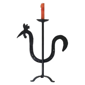 <b>Black</b> Steel <b>Candlestick</b> Holder Set of 3 Modern Minimalist Design for Home Decoration Holder Stand Christmas Menorah For Home - Product Image 2