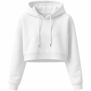 Sudadera Corta Personalizada para Mujer - Pedidos al por Mayor Disponibles Directamente del Proveedor de Fábrica - Product Image 1