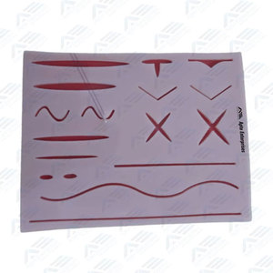 Kit de Sutura para Estudiantes de Medicina con Herramientas y Almohadilla, Kit de Instrumentos Médicos para Entrenamiento Quirúrgico, Kit Completo de Práctica de Sutura - Product Image 3