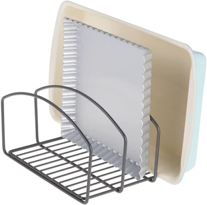 Metal Kitchen <b>Rack</b> for <b>Baking</b> <b>Trays</b> Cutting Boards and Bakeware Storage Countertop Organizer Kitchen Cabinet Storage <b>Rack</b> - Product Image 1