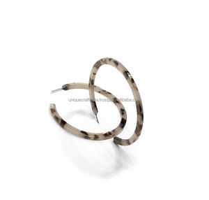 Pendientes de gota de moda elegante para mujer con colgante cuadrado colorido joyería de diseño Acrílico - Product Image 2