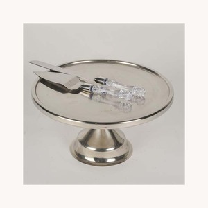 Stylish Metal White Color Cake Stand New Design Customized Cake Pastry Serving <b>Tray</b> New Arrival Home Decoration - Product Image 5