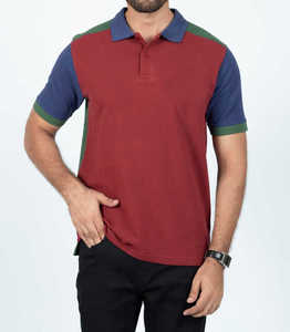 Polo à manches courtes pour homme, couleur unie personnalisée, haute qualité, décontracté, fabricant OEM, marque privée - Product Image 1