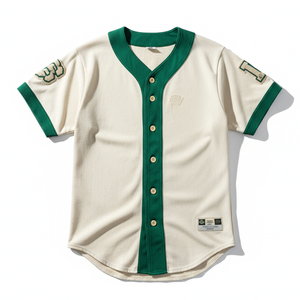 Maillots de baseball pour hommes, vente en gros, tissu mesh de haute qualité, chemises de sport pour broderie de logo personnalisé, uniformes d'équipe - Product Image 1