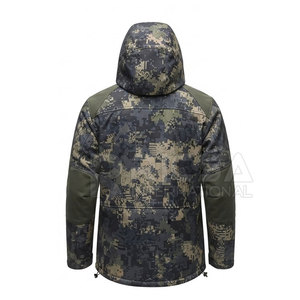 Chaqueta de Caza para Hombre RICSA, Ligera, Impermeable, Cortavientos, Transpirable, con Capucha, Resistente para Uso en Campo - Product Image 4