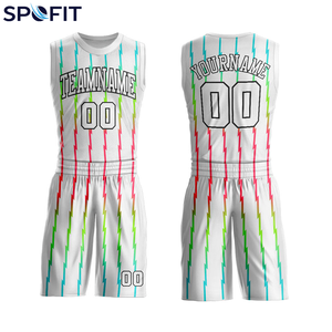 Conjunto de Camiseta y Pantalones Cortos de Baloncesto Personalizados, Uniforme de Equipo Ligero, Atlético y Transpirable, Ropa de Baloncesto para Club - Product Image 1
