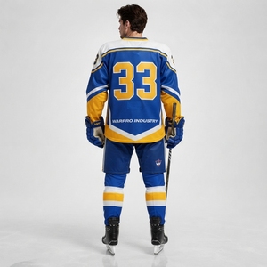 Ice Hockey Uniform Advanced Team Apparel Full Sublimation Jersey And Pants Comfortable <b>Athletic</b> Wear For Practice Championship - Product Image 3