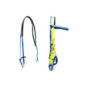 Premium leather <b>equestrian</b> halters Nylon horse halters for riders <b>Equestrian</b> use leather and nylon - Product Image 5