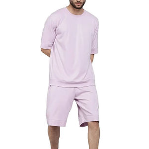 Ensemble court pour hommes en gros : T-shirt et short décontractés, tenue de sport athlétique deux pièces pour la gym et l'entraînement - Product Image 3