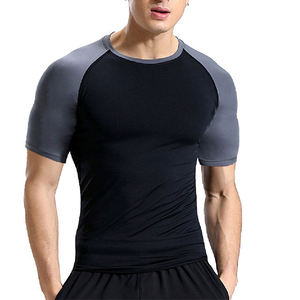 Camiseta de Compresión de Manga Corta para Hombre, para BJJ, Jiu Jitsu Brasileño, Grappling, MMA, Entrenamiento de Combate, Ropa Interior Deportiva - Product Image 4