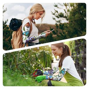 Manchons de bras de sport en polyester 100% à séchage rapide, légers, imprimés numériquement, pour le gaming, le cyclisme et le sport, vente en gros, best-seller - Product Image 6