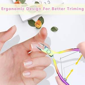 Coupe-ongles de haute qualité, coupe-cuticules multi-usages, outil manuel professionnel durable avec une pointe de lame tranchante - Product Image 3