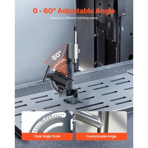 Piegatubi in Metallo Regolabile 0-60 Gradi per Tubi e Condotti da 1/2 a 2 Pollici - Product Image 3